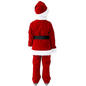 Nouvel arrivage de déguisement de noël famille père noël ensemble clause tenue de noël costume père noël tenue pour fête de noël cosplay - Product Image 5