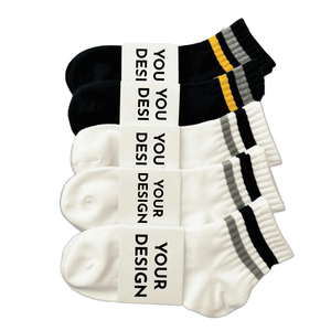 Chaussettes <span class=keywords><strong>de</strong></span> sport respirantes <span class=keywords><strong>de</strong></span> qualité supérieure, tricotées, douces, avec logo, antidérapantes, absorbant la transpiration, confortables <span class=keywords><strong>pour</strong></span> le football - Product Image 1