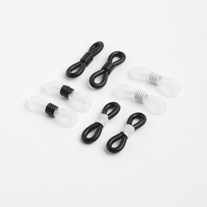 Connecteurs réglables en caoutchouc pour chaînes de <span class=keywords><strong>lunettes</strong></span>, supports de <span class=keywords><strong>lunettes</strong></span>, chaînes de collier - Product Image 3