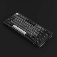Akko 5075B Plus VIA ISO Clavier mécanique ISO-DE/UK/Nordic Layout Claviers Portable Clavier ergonomique de bureau