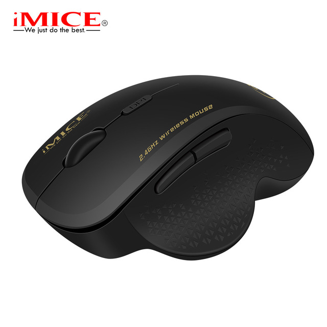 IMICE G6 2.4G Wireless Gaming Mouse USB Business Office Gift Smart 6-button Photoelectric Mouse 1600dpi AA Battery