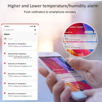 Capteur de température intelligent Tuya Wifi, 3 mètres, télécommande numérique, hygromètre, thermomètre, alarme de piscine, surveillance à distance
