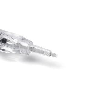 1R Fマイクロブレード機針PMUカートリッジ針ブラックスクリュー透明な眉毛タトゥー用品 - Product Image 6