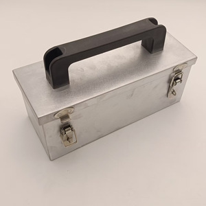 กล่องเครื่องมืออลูมิเนียม RZ0088 แบบมีกุญแจล็อค ความลึก 265 มม. ผิวขัดเงา ช่องเดียว ความจุสูงสุด 20 ลิตร - Product Image 3