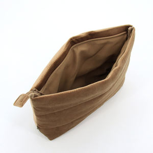 Nueva bolsa <span class=keywords><strong>de</strong></span> <span class=keywords><strong>maquillaje</strong></span> <span class=keywords><strong>de</strong></span> terciopelo <span class=keywords><strong>de</strong></span> Color sólido <span class=keywords><strong>de</strong></span> moda <span class=keywords><strong>para</strong></span> <span class=keywords><strong>adolescentes</strong></span> bolsa <span class=keywords><strong>de</strong></span> cremallera <span class=keywords><strong>de</strong></span> almacenamiento <span class=keywords><strong>de</strong></span> cosméticos plegable <span class=keywords><strong>de</strong></span> viaje ligero con logotipo - Product Image 4