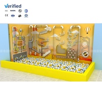 Équipement de terrain de jeu intérieur, piscine à balles pour enfants, jeux muraux interactifs certifiés CE, équipement de jeu mural sensoriel