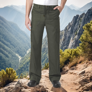 Vêtements de randonnée pour hommes, personnalisés, extensibles dans 4 directions, durables, à séchage rapide, respirants, légers, imperméables, protection UV, pour la montagne, le camping en plein air - Product Image 2