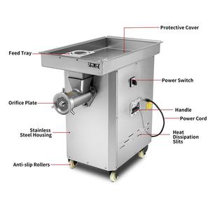 Motor Eléctrico <span class=keywords><strong>de</strong></span> Alto Torque <span class=keywords><strong>de</strong></span> 2200W, Automático, Capacidad <span class=keywords><strong>de</strong></span> 300kg/h, 110/220/380V, para Procesamiento <span class=keywords><strong>de</strong></span> <span class=keywords><strong>Carne</strong></span> Congelada, Molinillo <span class=keywords><strong>de</strong></span> <span class=keywords><strong>Carne</strong></span> Industrial - Product Image 6