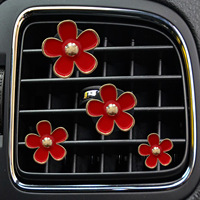 Mignon INS coloré mariage cadeaux de noël décor intérieur diffuseur de parfum voiture désodorisant marguerite fleur évent Clip