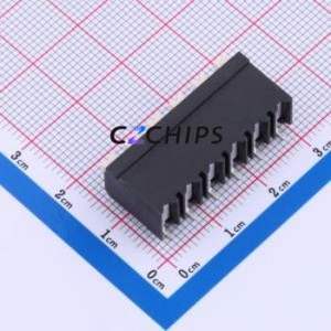 JL212R-SMT-50006BP1 Spring Terminal Block SMD,P=5mm Connector ( Construction: 1x6P )( Pitch: 5mm )( Color: Black ) - Product Image 2