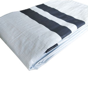 Bâche en polyéthylène PE multi-usages Xuda, modèle XD-PE-40598, noire, renforcée, industrielle, 4*5m, 3kg, 150gsm, résistante - Product Image 5