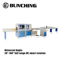 Scie circulaire CNC automatique de haute précision à commande servo-moteur avec module de fraisage pour la construction préfabriquée