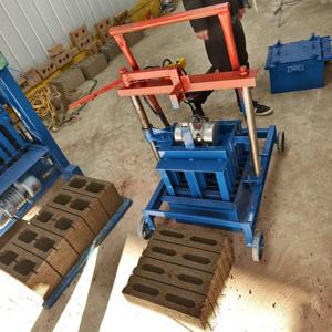 2026 Interlocking Paver Hollow Cement <b>Concrete</b> Semi Automatic Manual Brick Making <b>Machine</b> - Product Image 4