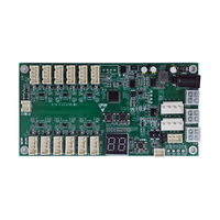 Tablero de Control Modbus RS485 para Casilleros de Paquetería, Tablero de Control de Cerraduras Eléctricas de 12 Canales con Retroalimentación de Estado