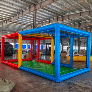 Arène <span class=keywords><strong>de</strong></span> football gonflable commerciale pour drones, avec <span class=keywords><strong>cage</strong></span> <span class=keywords><strong>de</strong></span> protection durable pour événements extérieurs et compétitions d'équipe - Product Image 2