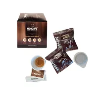 Cápsulas de café de Cialde Caffe, Servicio Individual, Compatible con cápsulas de café Espresso, Italia