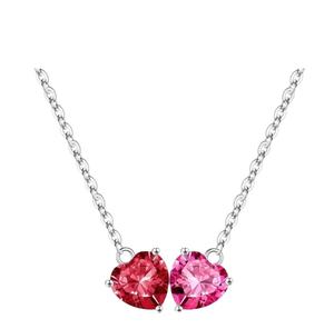 מכירות חמות 925 תליון זירקון כסף סטרלינג שרשרת תליון מצופה רודיום ציפוי מתנה ליום הולדת לנשים דקמבר - Product Image 1