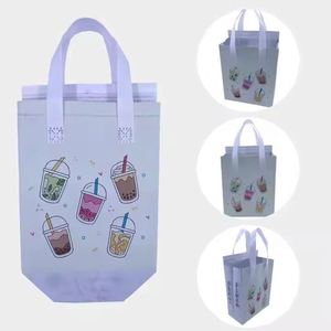 Sac isotherme souple personnalisé en non-tissé écologique à bas prix pour livraison à emporter, avec doublure en aluminium - Product Image 5