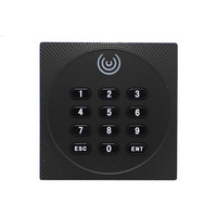 Lecteur de carte RFID de proximité 125kHz avec matériau ABS Distance de lecture 3-5cm noir pour système de contrôle d'accès et lecteur d'autocollants