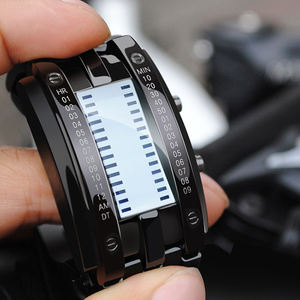 Reloj Digital LED SKMEI 0926 para Hombre, con Anillo de Acero Inoxidable, Nuevo Diseño Creativo, Resistente al Agua, Deportivo - Product Image 4