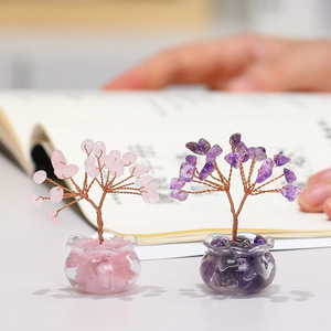 Crystal Tree <b>Mini</b> Ornament Resin Home <b>Desk</b> Decoration Collection Gift - Product Image 4