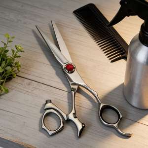 Navaja de Afeitar Profesional de Acero Inoxidable 440C de 6.0 Pulgadas, Mango de Acero Inoxidable, Diseño de Moda de 360 Grados, para Diestros, <span class=keywords><strong>PEACEMAKER</strong></span> N01 - Product Image 2