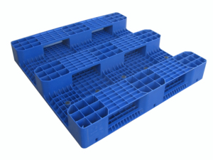 Fabrikant OEM Groothandel Nieuwe HDPE Zware Kwaliteit Dubbelzijdige Platte Gerecycleerde Verplaatsbare Blaasgegoten Kunststof Pallet - Product Image 2