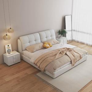 Ultimi mobili di design popolari <span class=keywords><strong>180x200</strong></span> in pelle per dormire in legno doppio king Size-<span class=keywords><strong>letti</strong></span> in fondina - Product Image 5