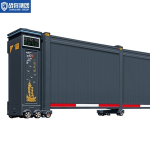 Puerta Corredera Automática de Aluminio Zhanjiang, Puerta de Entrada Retráctil de Seguridad para Patio de Villa - Product Image 2
