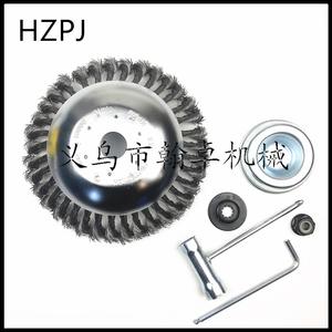 Disque de désherbage en fil d'acier HZPJ et tête de coupe en fil torsadé pour accessoires de tondeuse à gazon - Product Image 3