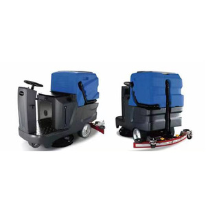 Jhsc630 Ride On Floor Scrubber 85L Clean Water Tank 180 Rpm <b>Brush</b> Speed Indoor Outdoor Commercial Industrial Use - Product Image 2