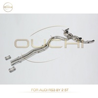 Tuyaux d'échappement Catback en acier inoxydable 304 pour Audi RS3 8Y 2.5T avec silencieux à valve, pièces de performance automobile Plug and Play