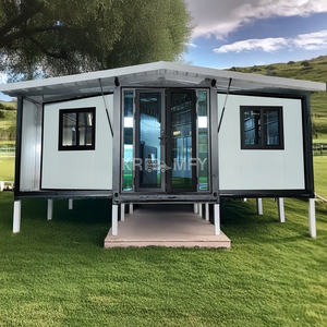 Villa mobile de luxe 2025, 2 à 5 chambres, 20 à 40 pieds, maison préfabriquée portable, petite maison pliable, extensible, panneau sandwich - Product Image 4