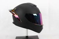 Casque de moto ABS intégral à double visière 613 avec fermeture à dégagement rapide, certifié DOT, nouveau modèle