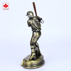 Figuras deportivas <span class=keywords><strong>de</strong></span> resina personalizadas, trofeo <span class=keywords><strong>de</strong></span> béisbol para coleccionar recuerdos - Product Image 4