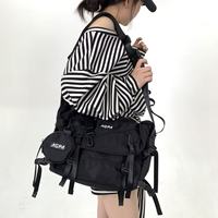 Sac bandoulière personnalisé Y2K pour femme avec boucle à pompon, sac à main rétro style Spicy Girl