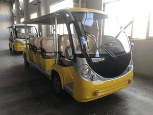 Autobús turístico eléctrico con energía solar de nuevo diseño y lanzadera de zoológico de automóviles para transporte ecológico - Product Image 6