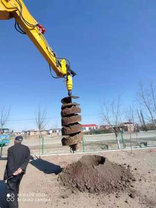 Accesorios para excavadora, barrenas de tierra, barrena de tierra de entrega rápida para excavadora - Product Image 2