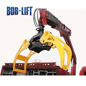 Alat Angkat Kayu Hidrolik Bergerak dengan Derek Pengangkat Kayu, Derek Laut, Derek Knuckle Boom, Lengan Robot Hidrolik 35l/menit - Product Image 1