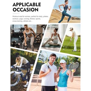 FOXA Gilet de sport sans manches ajusté à fermeture éclair intégrale pour femme, idéal pour le yoga et l'entraînement - Product Image 5