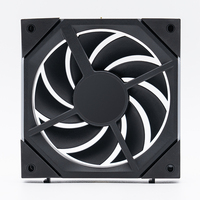 Ventilateur de boîtier d'ordinateur ASIAHORSE Nyota Ultra Splicing Building Blocks ARGB 120mm PWM 4 broches synchronisation roulement hydraulique faible bruit pour CPU Gamer