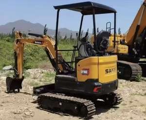Miniexcavadora usada SANY SY16C 2024 Año 2TON Excavadora de orugas SY16 Excavadora pequeña En stock - Product Image 3