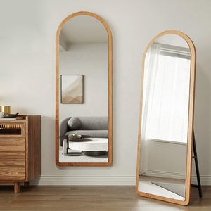 Vòm hình dạng bằng gỗ lớn kích thước đầy đủ gương với sàn đứng gương đầy đủ chiều dài kích thước lớn - Product Image 2