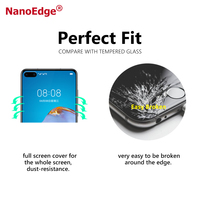 Protection d'écran anti-espion de qualité supérieure en TPU souple 3D pour Huawei P40 Pro