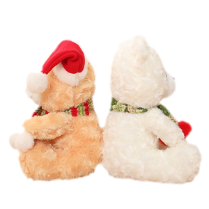 Orsacchiotto di <span class=keywords><strong>Peluche</strong></span> Personalizzato con Costume da Babbo Natale, <span class=keywords><strong>30</strong></span> <span class=keywords><strong>Cm</strong></span>, Morbido, per Bambini e Bambine, Regalo di Natale - Product Image 2