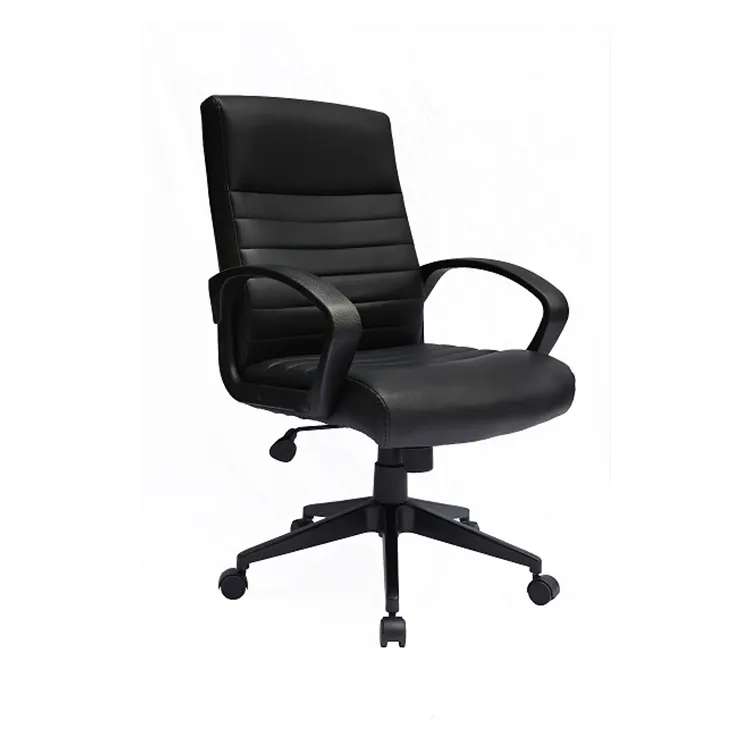 Fábrica Personalizado Computador Ergonômico PU Cadeira De Couro High Back Swivel Office Chair