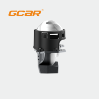 GCAR 2026, Nuevo Proyector LED R6 MAX TIR con Doble Reflector de Prisma, Lente de Proyector Bi-LED para Faros Delanteros, 65W, Ultra Brillante, para Conducción Nocturna