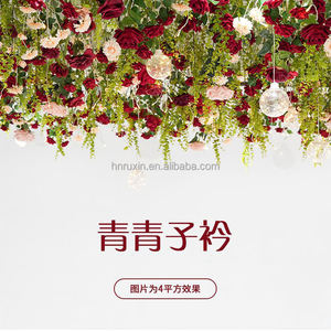 Pas cher Artificielle <span class=keywords><strong>Lierre</strong></span> Fougère Verdure Feuille Plantes Fleurs Vigne Feuillage Suspendus pour Fête Jardin Maison Mur Plafond Déco - Product Image 6