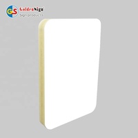Panneau en mousse WPC 3 couches 1220x2440mm, feuille de PVC co-extrudée, service de découpe pour meubles de cuisine, 3-18mm