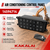 Panel de Control de Aire Acondicionado 14594714 para Excavadora Volvo EC140C EC210C EC240C EC290C, Controlador de CA VOE14594714 14697658